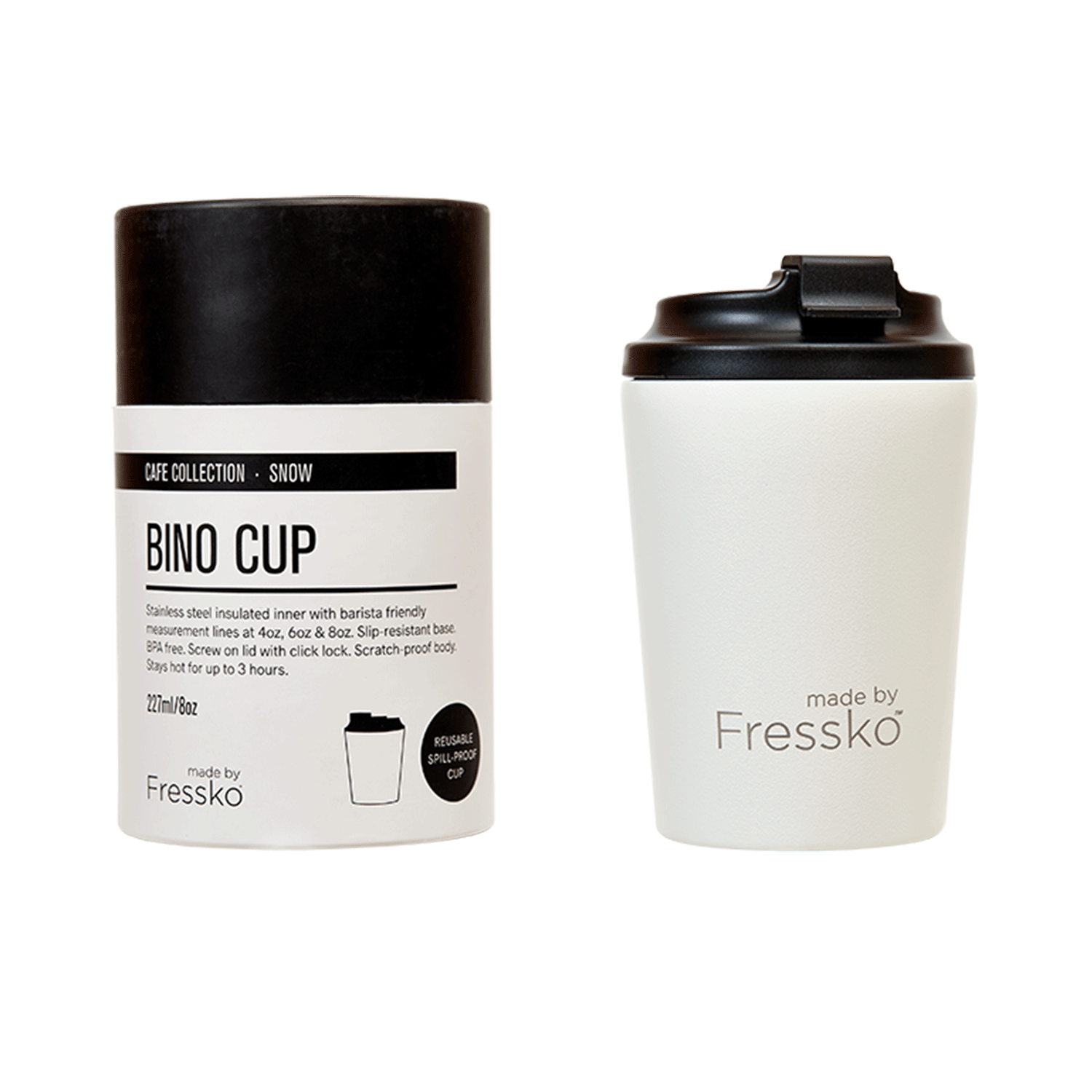 Made By Fressko Bino Coffee Cup 227ml - Urban Naturals
