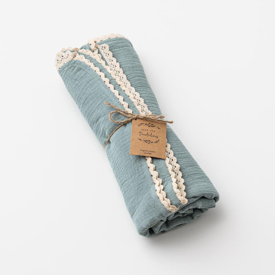 Over The Dandelions Swaddle - Sage - Urban Naturals