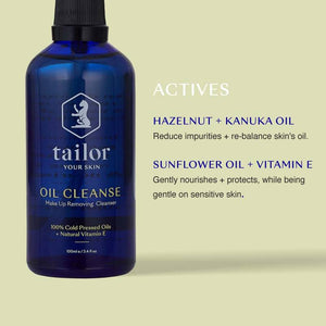 Tailor Skincare - Oil Cleanser & Make Up Remover - Urban Naturals