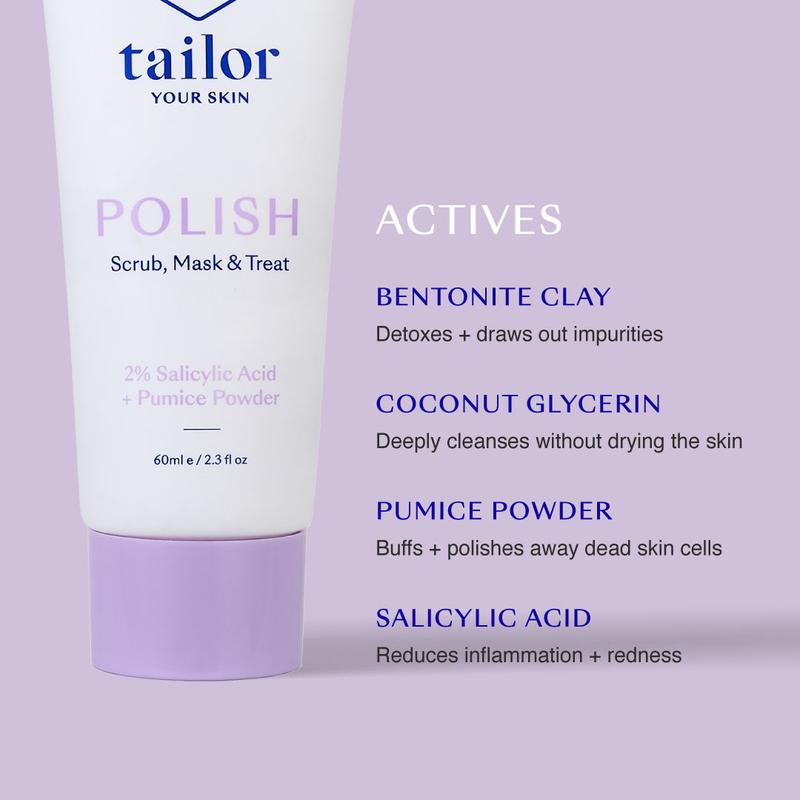 Tailor Skincare Polish - Facial Mask & Scrub - Urban Naturals