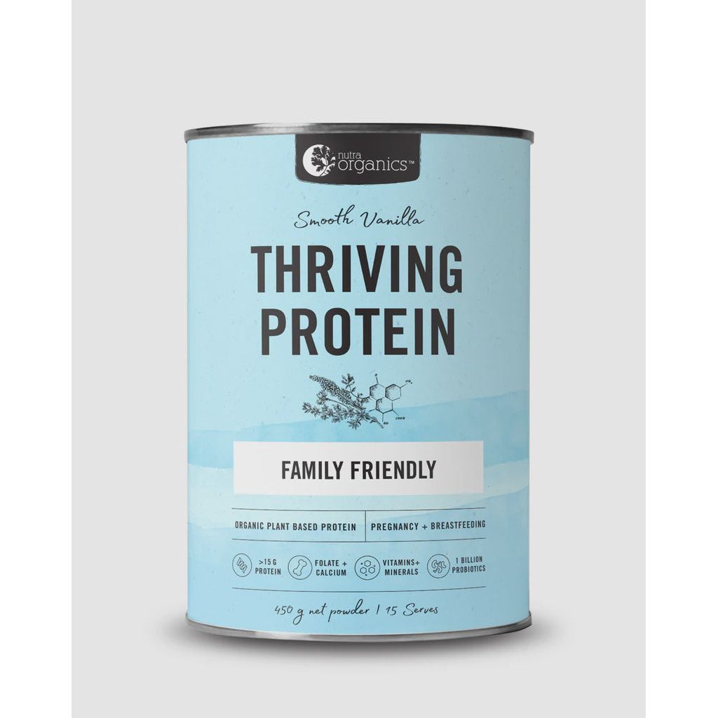 Nutra Organics Thriving Protein - Smooth Vanilla - Urban Naturals