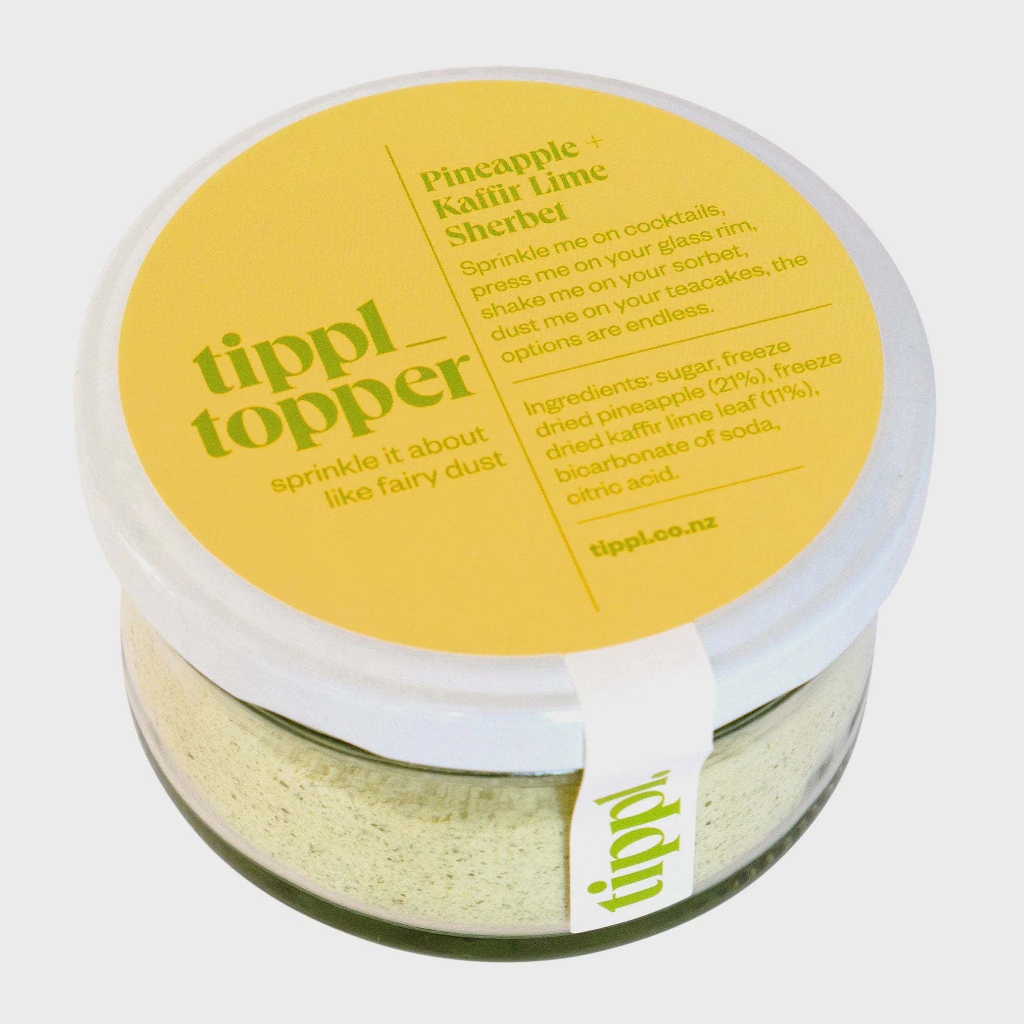 Tippl Topper - Pineapple & Kaffir Lime Sherbet - Urban Naturals