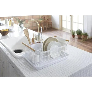 Yamakazi Tosca Dish Drainer - White - Urban Naturals