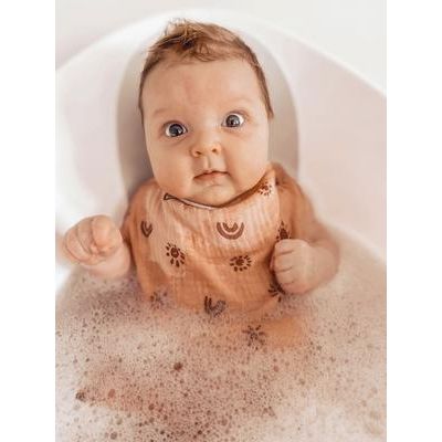 Over The Dandelions Wash Cloth Set Of 2 - Sunny Blush/Plum - Urban Naturals