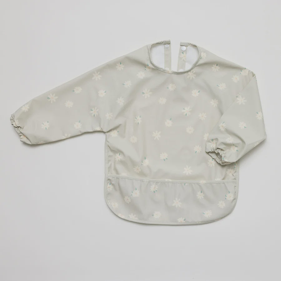 Over The Dandelions Longsleeved Waterproof Bib - Daisy - Urban Naturals