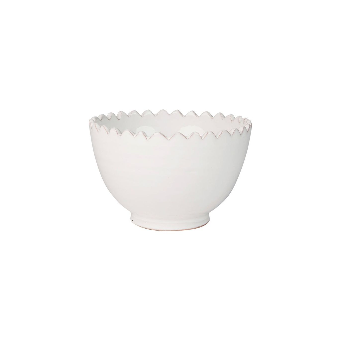 Bianca Lorenne - Zigzag Bowl White Medium - Urban Naturals